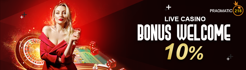BONUS NEW MEMBER LIVE CASINO 10%